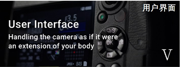 User Interface Handling the camera as if it were an extension of your body